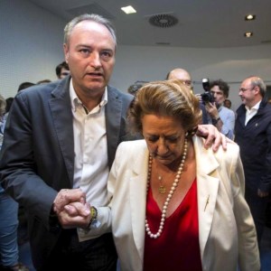 Rita Barberá y Alberto Fabra